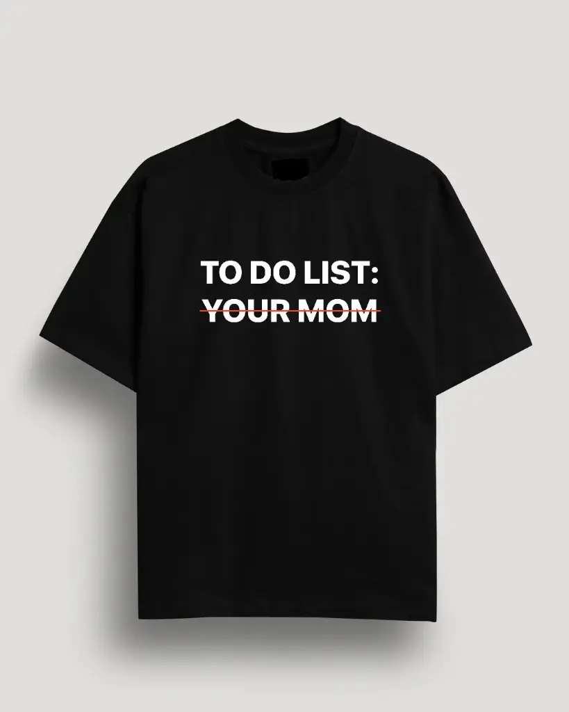 TO DO LIST: Oversized Tee
