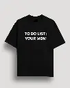 TO DO LIST: Oversized Tee